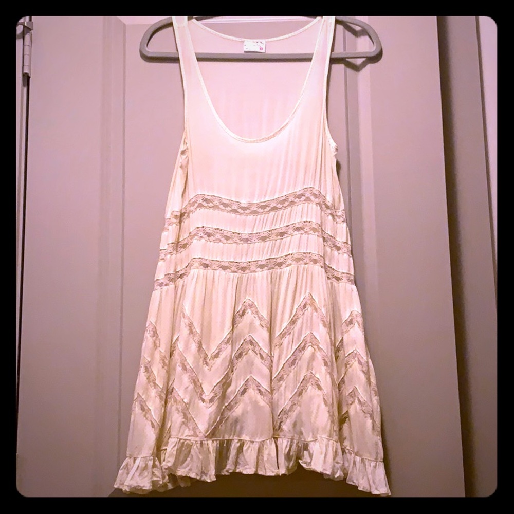 Free People, XS, tunic/top. Super fun + boho.